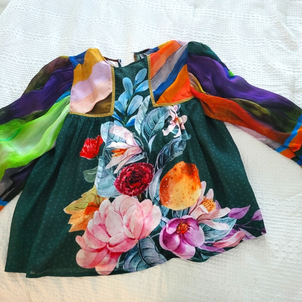 Bl-nk Miranda Peasant Blouse